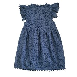 2 Bunnies Blue Lace Dress